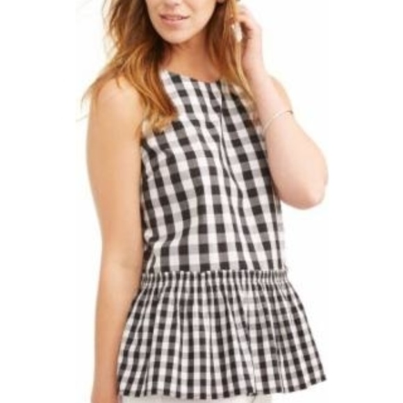 time and tru peplum top